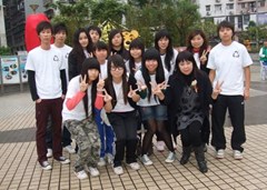 僑總參加民政總署舉辦的全民清潔迎新歲活動照片