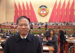 2010年僑總負責人赴北京參加兩會照片