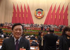 2010年僑總負責人赴北京參加兩會照片